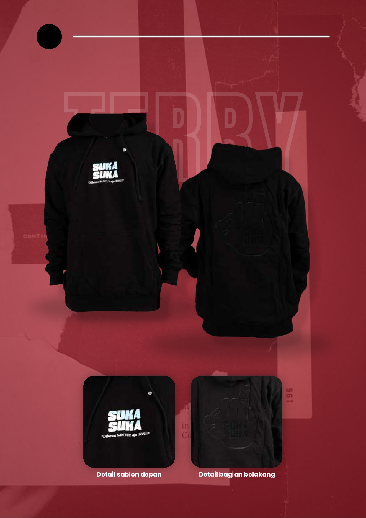 Hoodie Oxford Premium