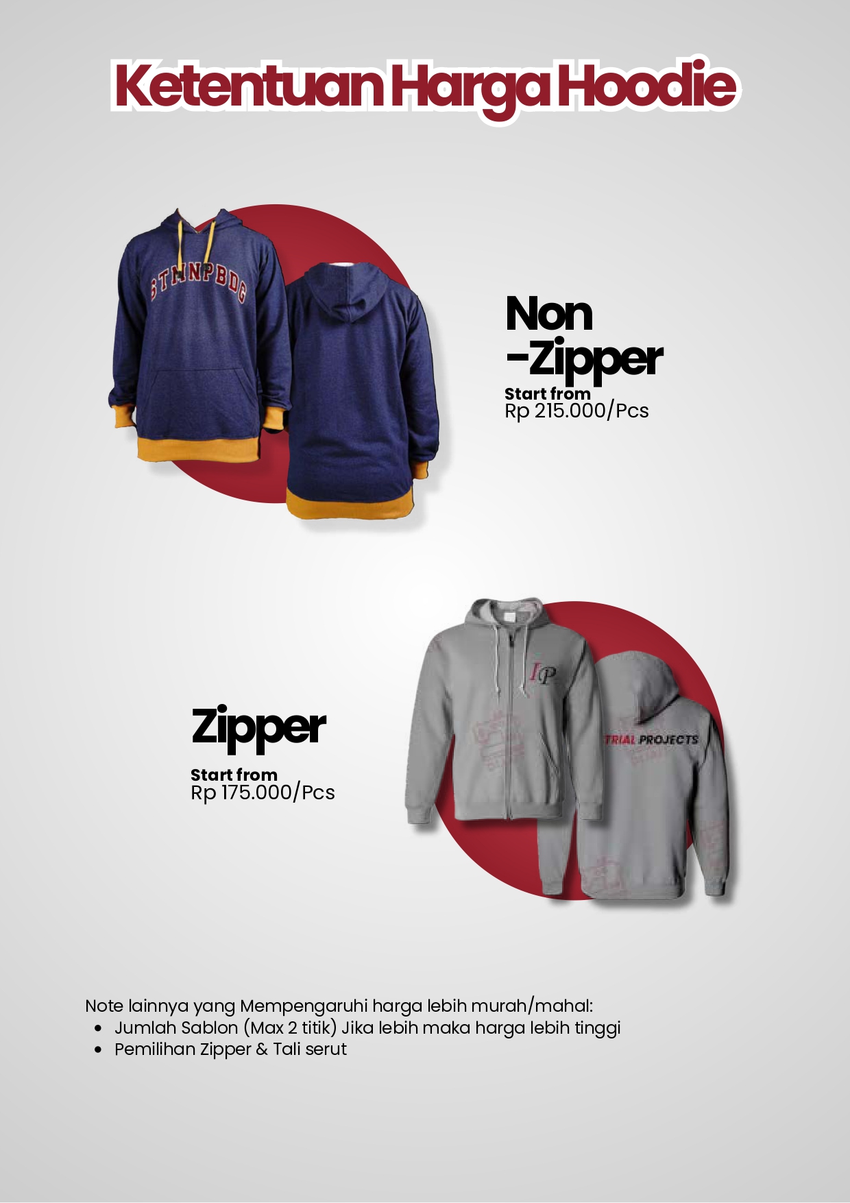 Hoodie Oxford Premium