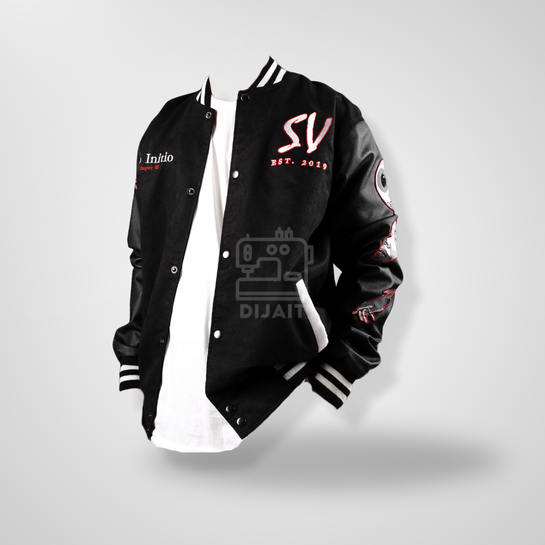Varsity Sovaga Full Black - Dijait