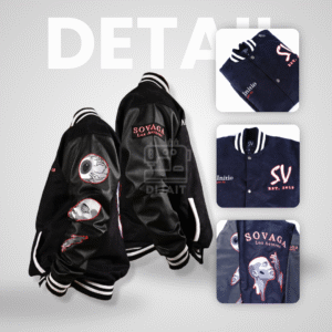 Jaket Varsity Sovaga "Lux Aeterna" - Gambar 3