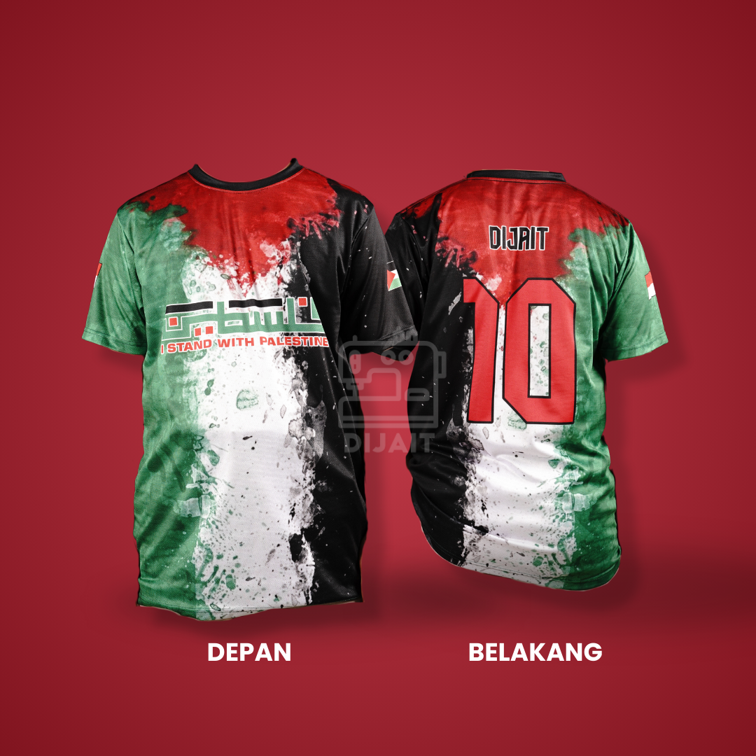 JERSEY STAND WITH PALESTINE - Gambar 2