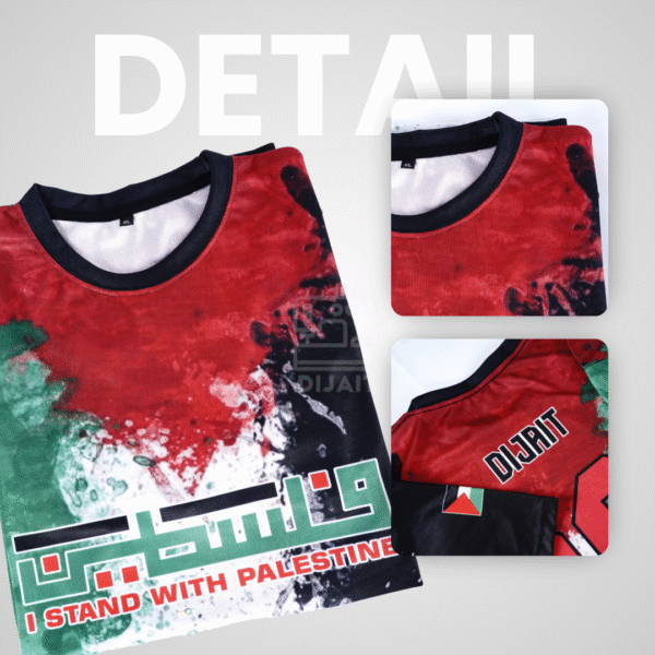 JERSEY STAND WITH PALESTINE - Gambar 3