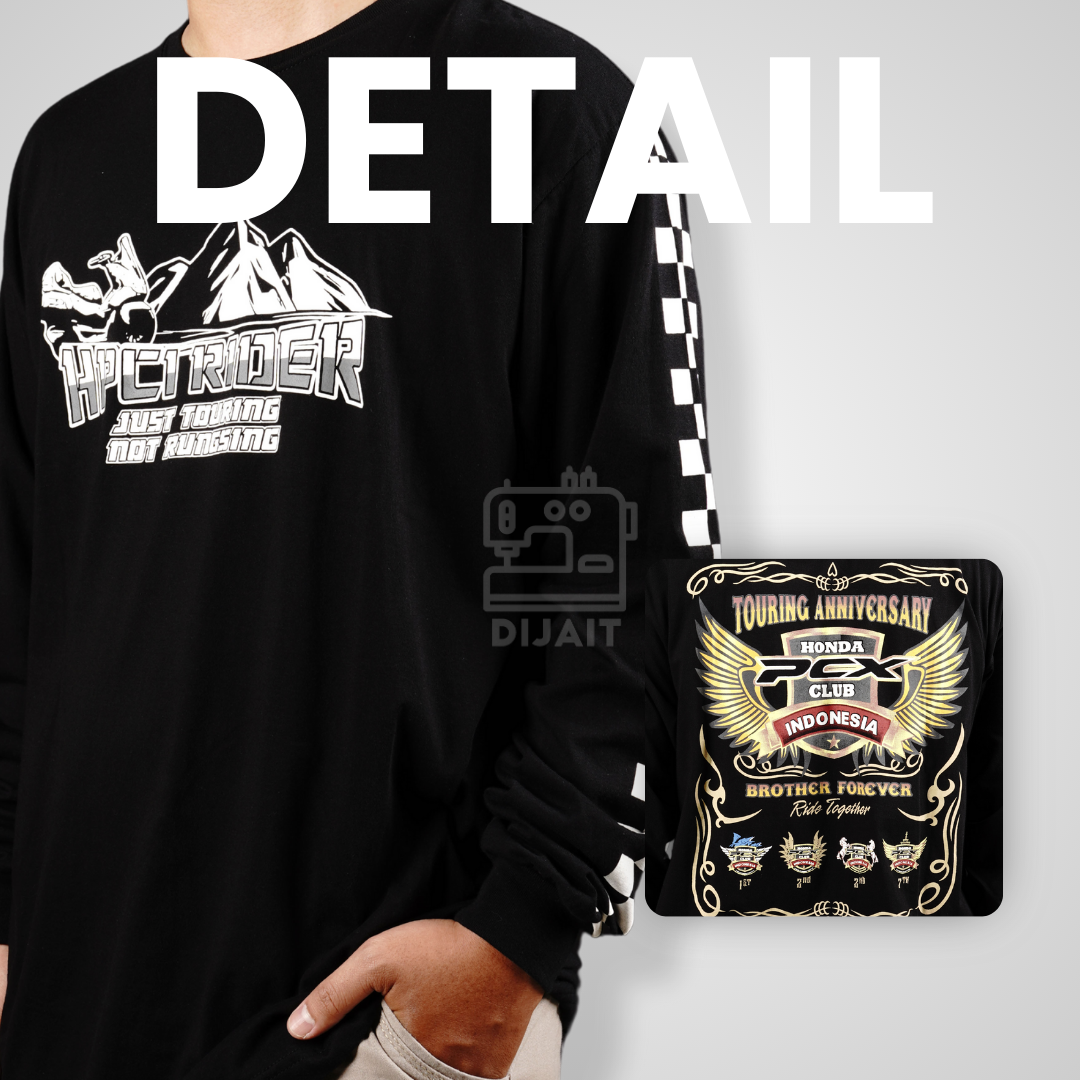 T-SHIRT HPCI (HONDA PCX CLUB INDONESIA) - Gambar 2