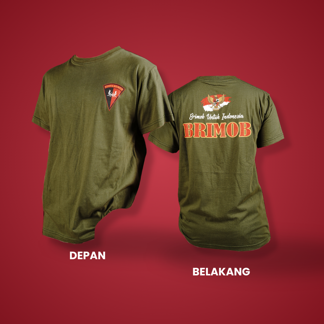 T-SHIRT KORPS BRIMOB - Gambar 3