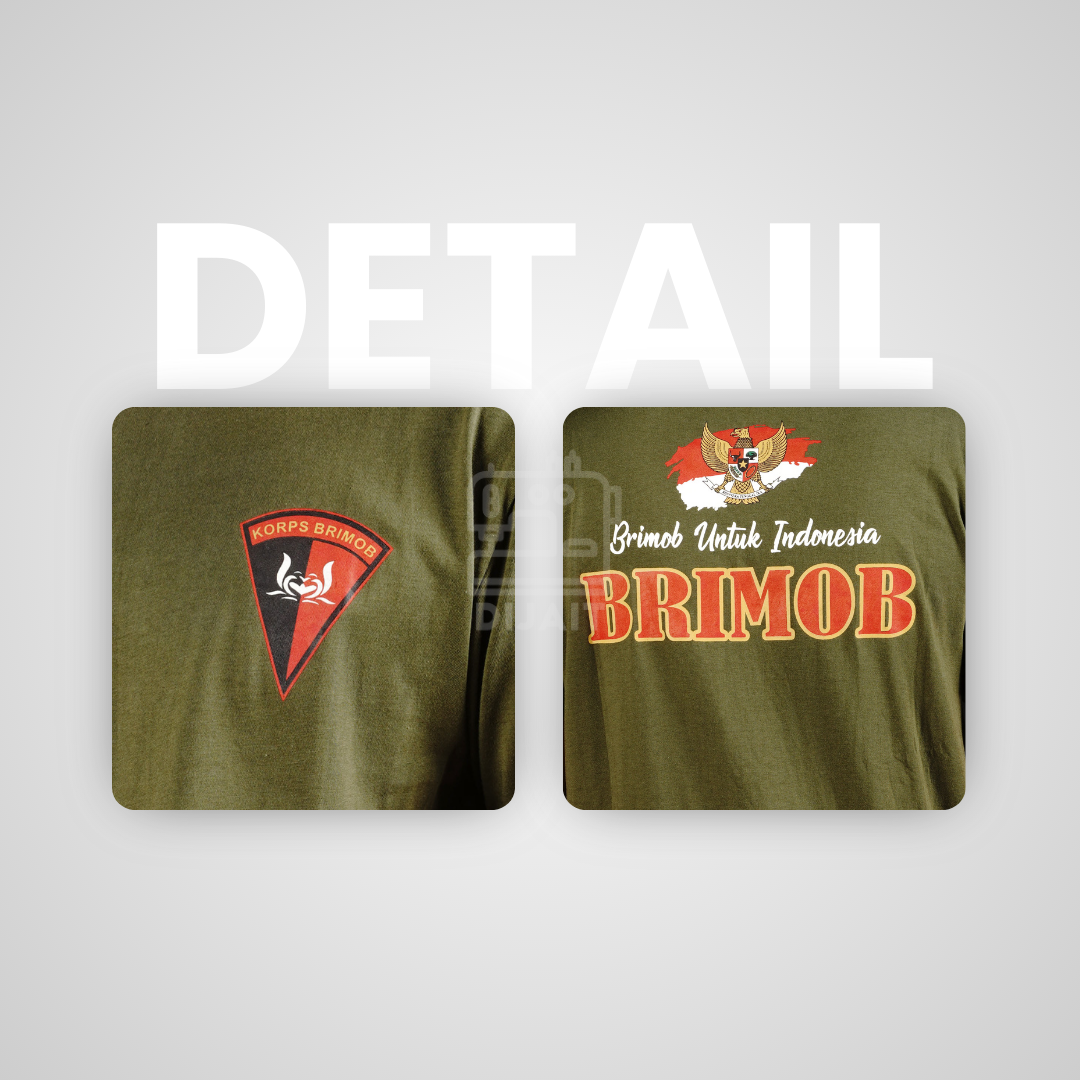T-SHIRT KORPS BRIMOB - Gambar 2