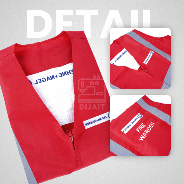 VEST PT KUEHENE NAGEL "FIRE WARDEN" - Gambar 3
