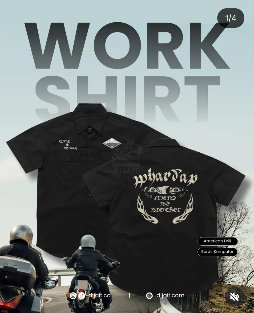Workshirt on Instagram Dijait